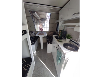 3 Kişilik Çekme Karavan 370X200x200 Cm - 13