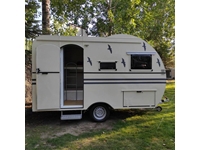 3 Kişilik Çekme Karavan 370X200x200 Cm
