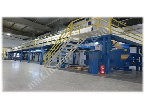 10-100m/dak Solvent Laminasyon Makinesi