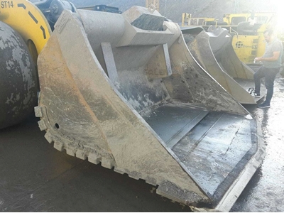 Push Blade Bucket for Underground Mining - 2