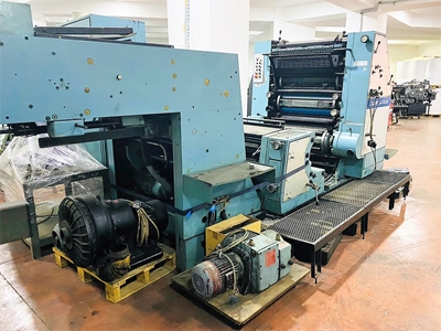 Roland Favorit Ofset 2 Renk Baskı Makinesi - 2