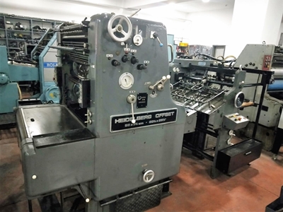 Heıdelberg Sorm Ofset Tek Renk Baskı Makinesi - 0