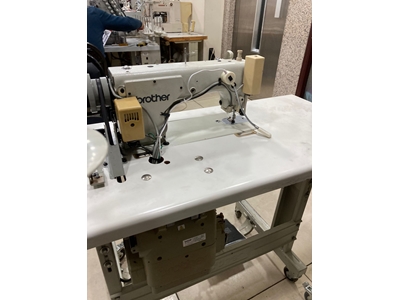 Прямострочная машина с транспортером и 405 иглами SN 7220B - 2