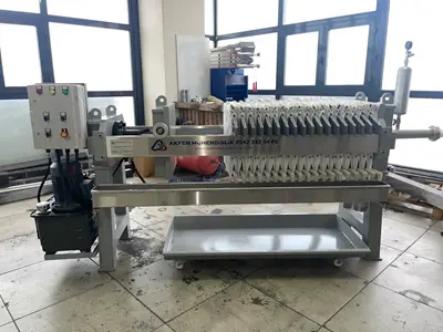 400x400 mm Endüstriyel Filtre Pres