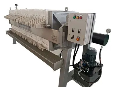 500x500 mm Kimyasal Filtre Pres Makinesi