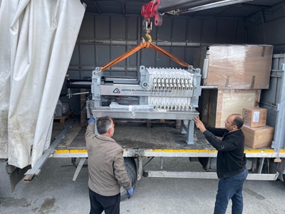 500x500 mm Kimya Sektörü Filtre Pres - 1
