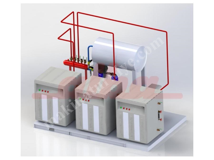120 Kw Elektrikli Ütü Buhar Kazanı 