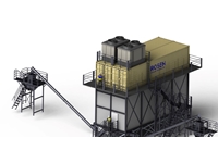 10 Ton / Tag Blatteismaschine