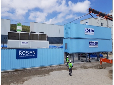 60 Ton / Gün Yaprak Buz Makinesi