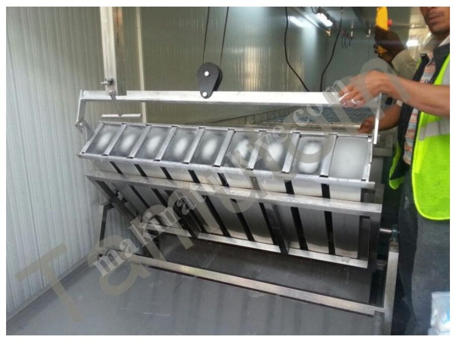 Machine à glace en bloc de 5 tonnes / jour