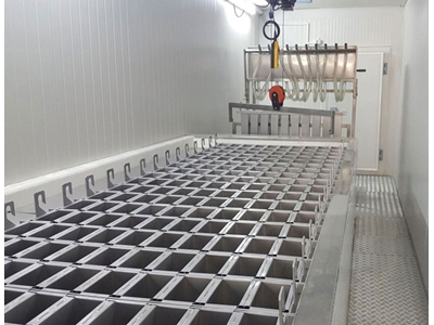5 Ton / Gün Mobil ve Soğuk Oda Tipi Blok Buz Makinesi