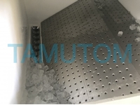 Boîte de stockage de distribution de glace semi-automatique