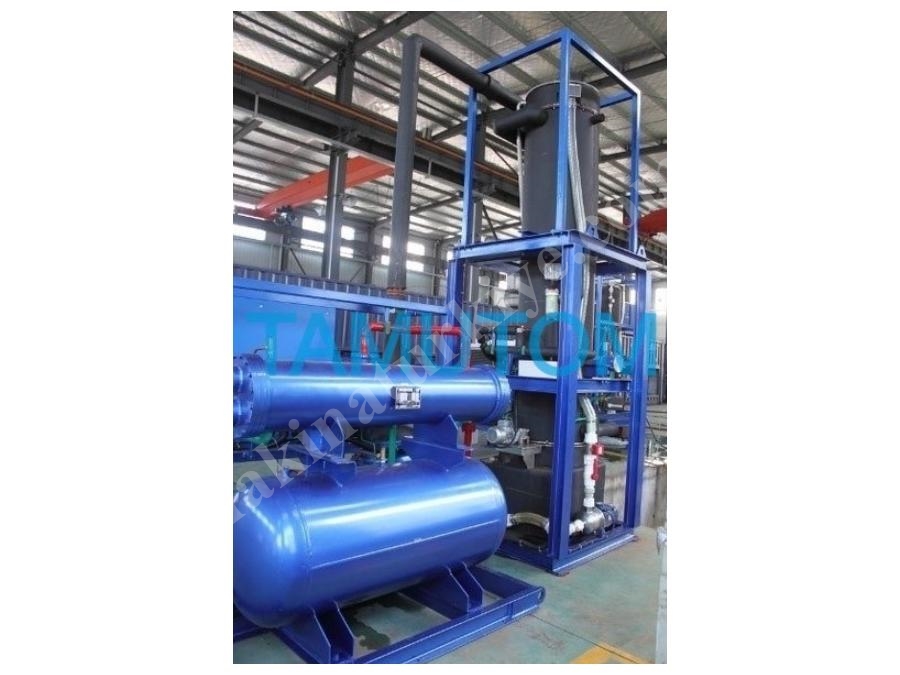 10 Ton / Gün Tüp Buz Makinesi