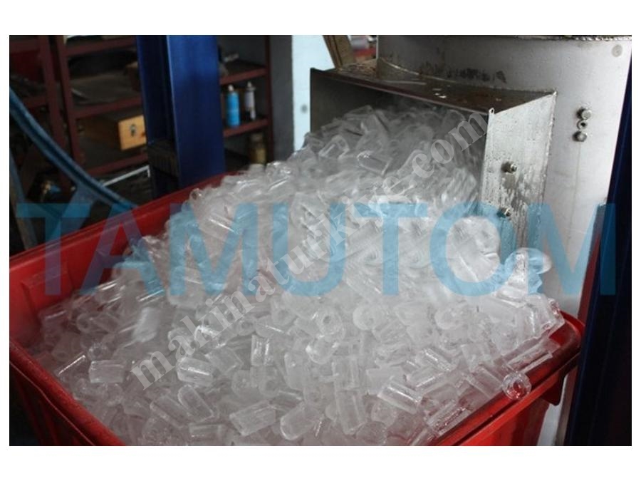 10 Ton / Gün Tüp Buz Makinesi