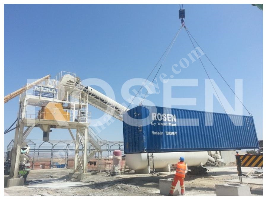 Max 20 Ton Buzlu Su Soğutucu