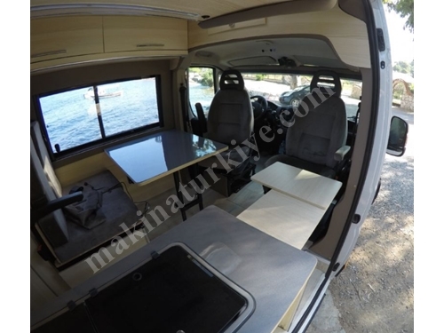 4 Kişilik Peugeot Boxer Campervan Motokaravan