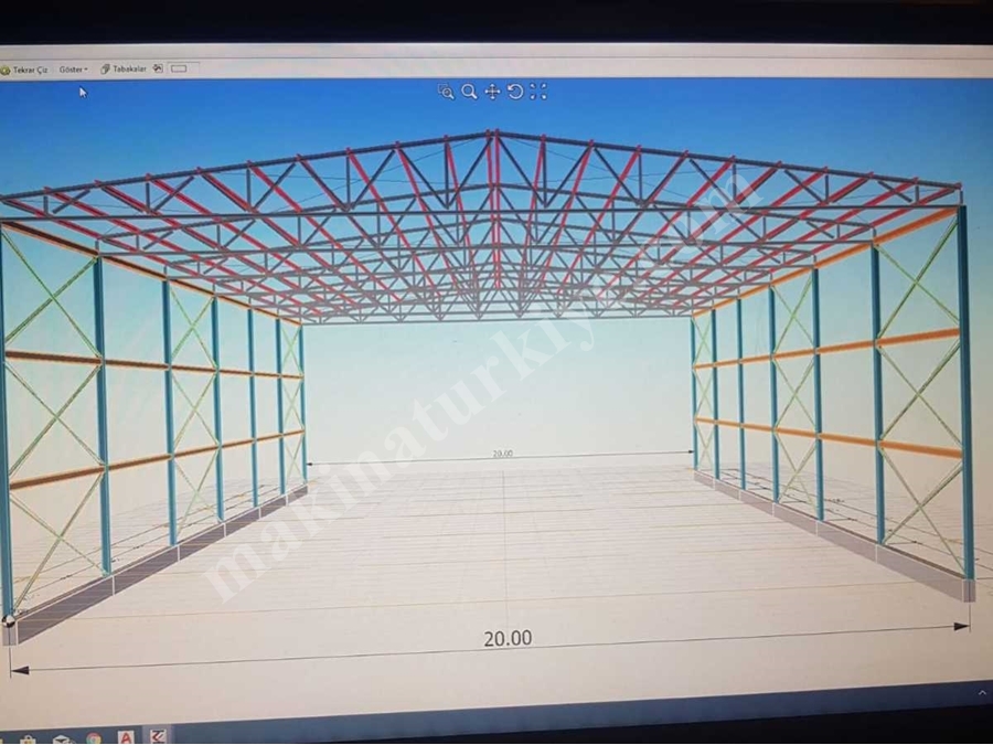 Yılşen Makina Çatı Yapımı 