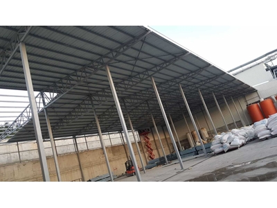 Yılşen Makina Çelik Konstrüksiyon Çatı Yapım Uygulaması  - 13