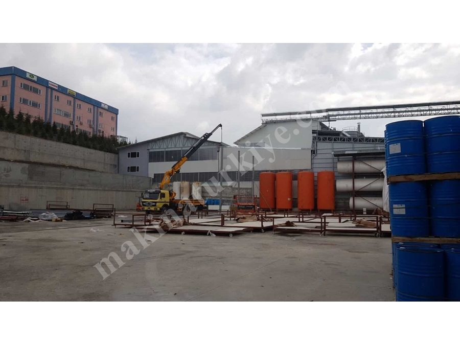 Yılşen Makina Çelik Konstrüksiyon Çatı Yapım Uygulaması 