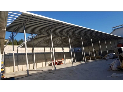 Yılşen Makina Çelik Konstrüksiyon Çatı Yapım Uygulaması  - 20