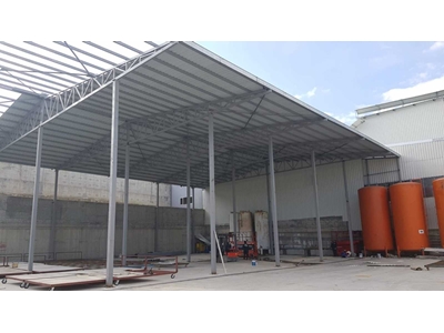 Yılşen Makina Çelik Konstrüksiyon Çatı Yapım Uygulaması  - 27