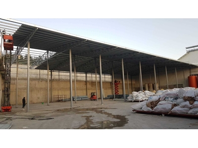 Yılşen Makina Çelik Konstrüksiyon Çatı Yapım Uygulaması  - 31