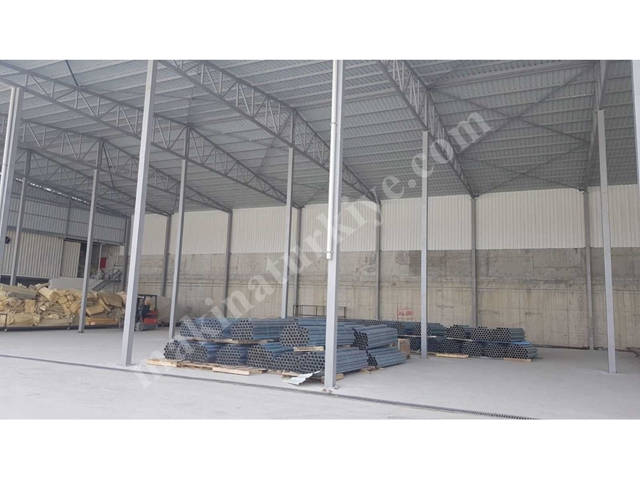 Yılşen Makina Çelik Konstrüksiyon Çatı Yapım Uygulaması 