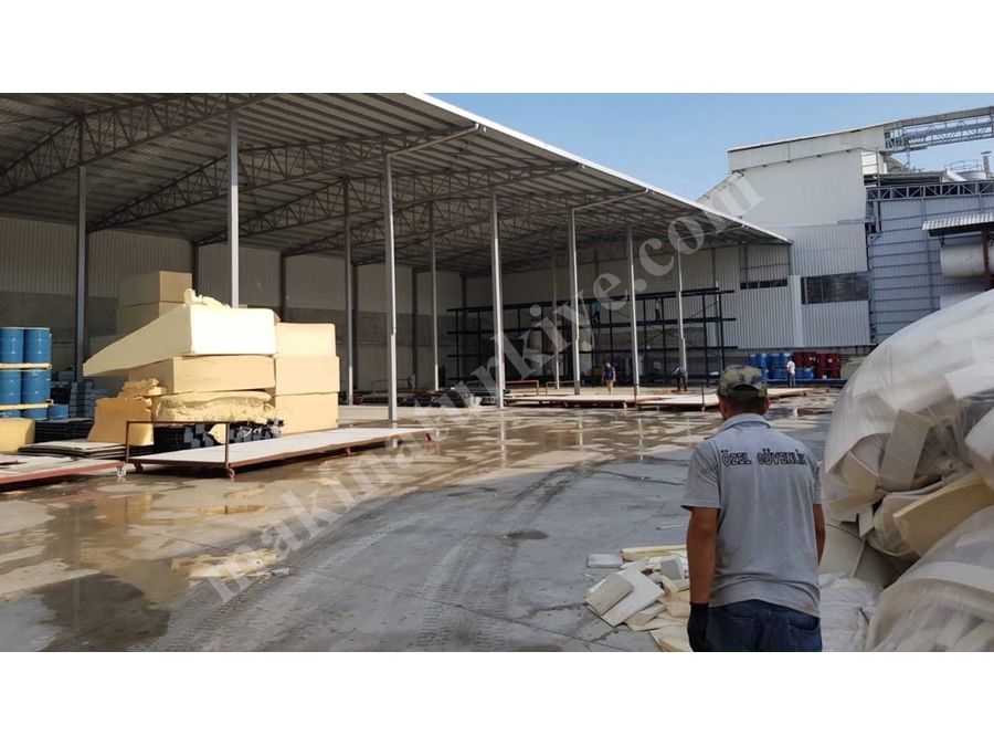 Yılşen Makina Çelik Konstrüksiyon Çatı Yapım Uygulaması 