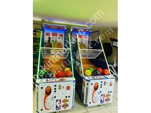 First Quality Deluxe Model Full Basketball Machine