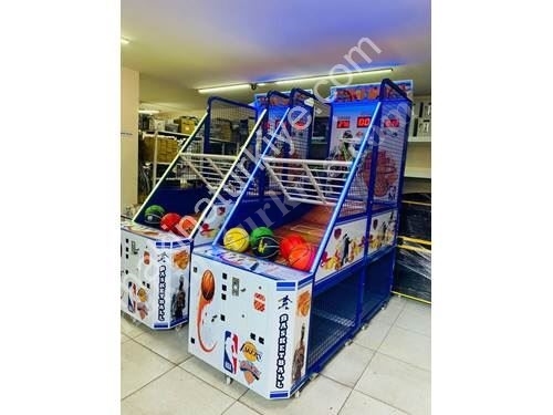 First Quality Deluxe Model Full Basketball Machine