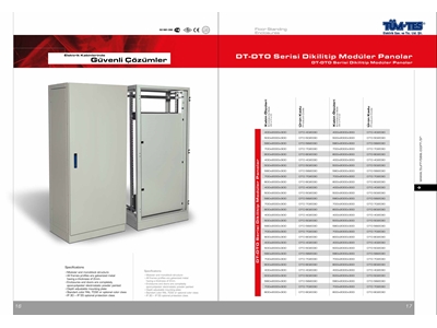 0735D Dik Tip Elektrik Panosu / Vertical Type Electrical Panel - 21