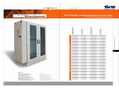 0735D Dik Tip Elektrik Panosu / Vertical Type Electrical Panel - 26