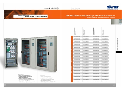 0735D Dik Tip Elektrik Panosu / Vertical Type Electrical Panel - 27