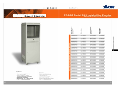 0735D Dik Tip Elektrik Panosu / Vertical Type Electrical Panel - 29