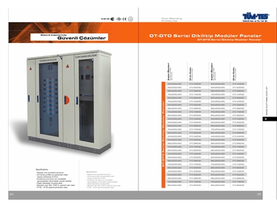 0735D Dik Tip Elektrik Panosu / Vertical Type Electrical Panel - 30