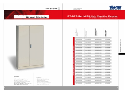 0735D Dik Tip Elektrik Panosu / Vertical Type Electrical Panel - 43