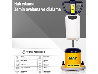 16 Litre Manuel Halı Yıkama Makinası - 1