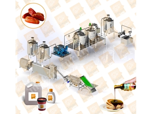 2000 Kg/Gün Hurma Şurubu Üretim Ve Dolum Hattı