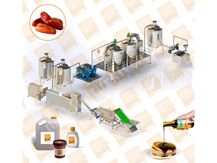 2000 Kg/Gün Hurma Şurubu Üretim Ve Dolum Hattı