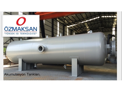 Jeotermal Enerji Üretim Tesisleri için Akumulasyon Tankları