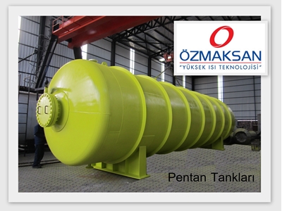 Silindirik Yatık Tip Bombeli Pentan Gazı Depolama Tankı - 0