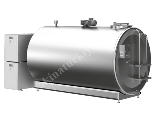 15.000 Lt Yatay Süt Soğutma Tankı