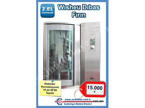 10 Tepsi Kapasite Elektrikli Konveksiyonel Fırın