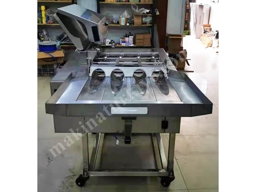 10000 Adet/Saat 4 Kanallı Yumurta Kırma ve Ayırma Makinası