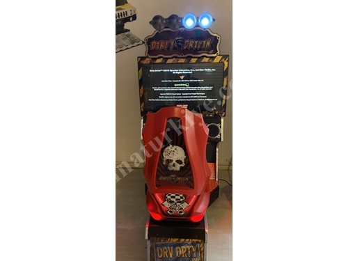 Orjinal İkinci El Dirty Driven Araba Yarışı Makinası