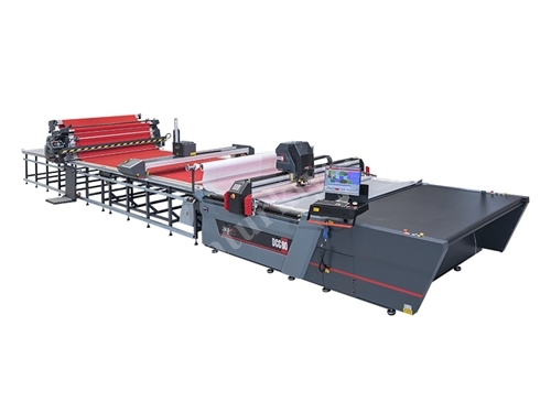 80 Mm Kumaş Otomatik Sürekli Pastal Kesim Makinası 