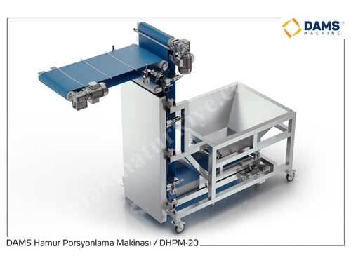 Machine de dosage de pâte DAMS / DHPM - 20, 20 litres
