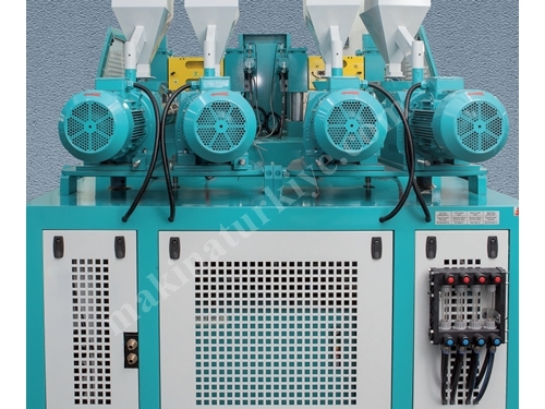 2 Station 2 Color TR-PVC Extrusion Sole Machine