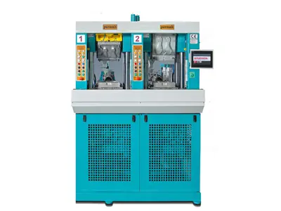 2 Station 1 Color TPU Injection Sole Machine