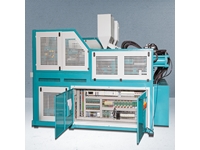 Инъекционная машина для производства подошв из ТПУ, 2 станции, 3 цвета - 0